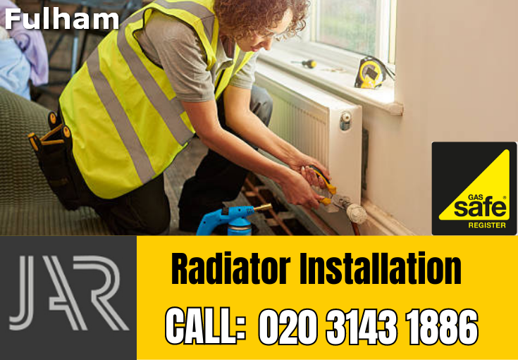 radiator installation Fulham